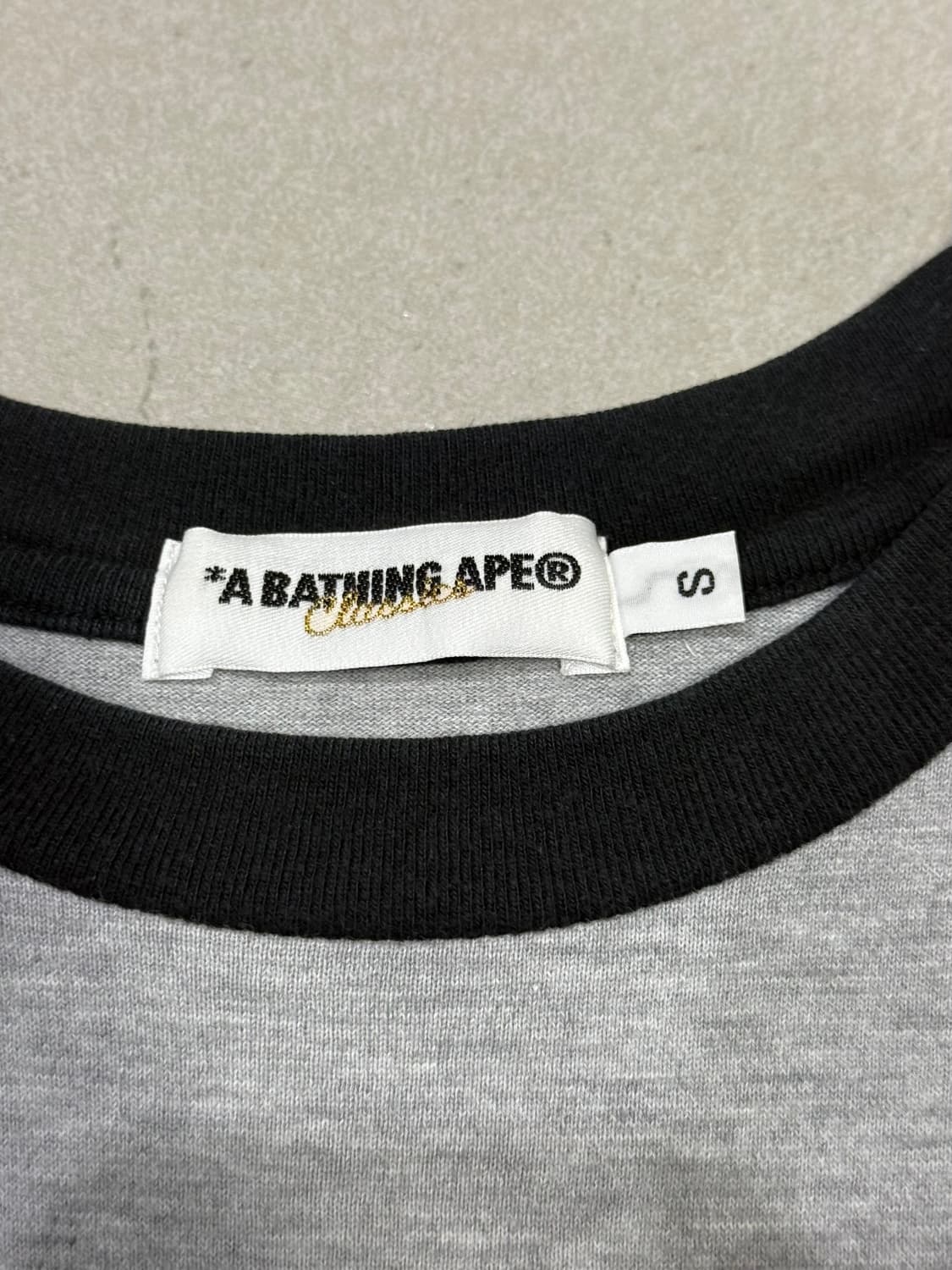 2010 베이프 아카이브 락스타 베이비 마일로 7부 롱슬리브 티셔츠 상품이미지5