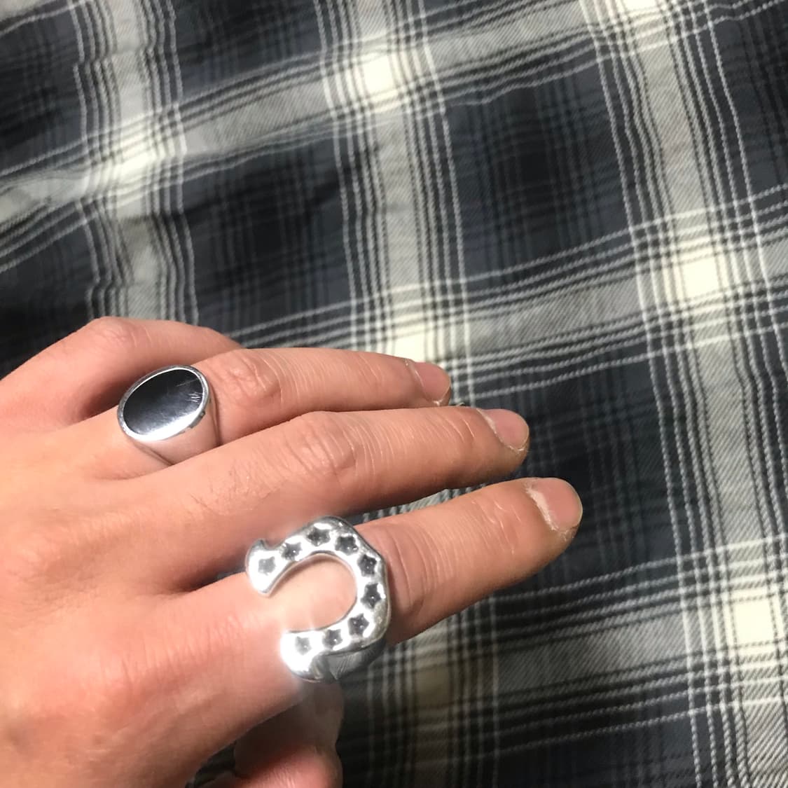 빈티지 말발굽 반지 홀스 후프 써지컬링 상품이미지4