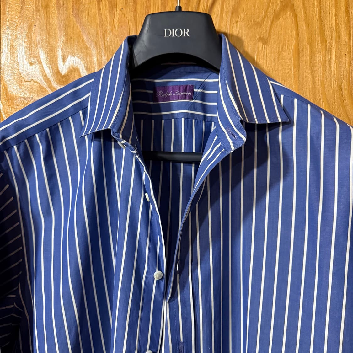 랄프로렌 퍼플라벨 스트라이프 드레스 셔츠 상품이미지3