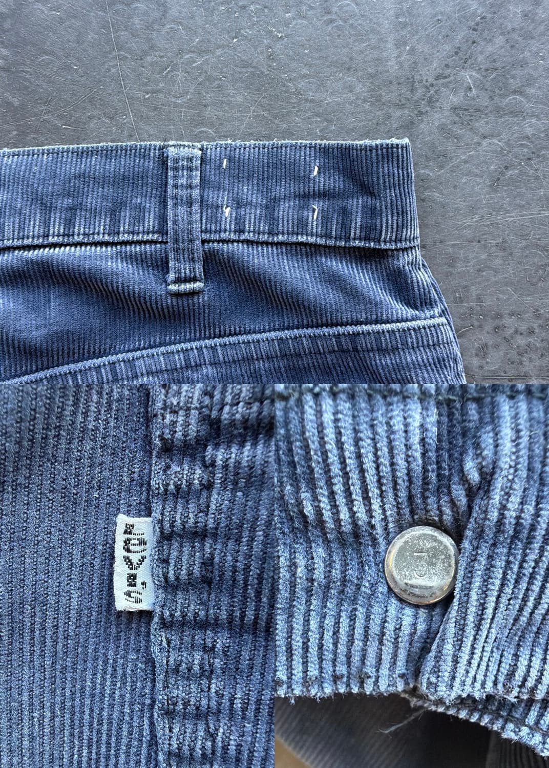 리바이스 70s 646 벨바텀 부츠컷 코듀로이 팬츠 상품이미지7