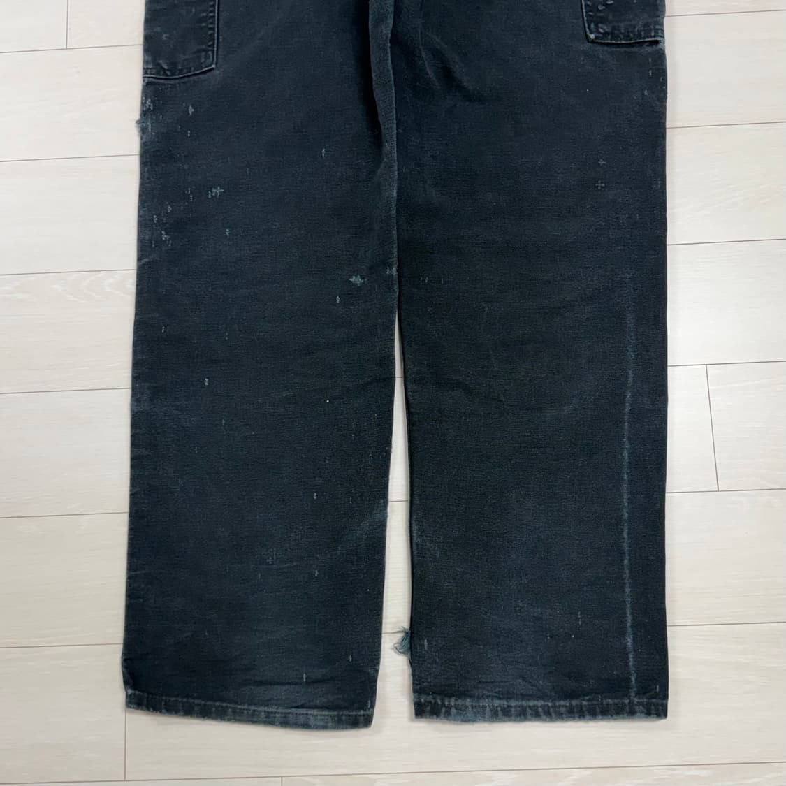 OG 빈티지 칼하트 더블니 B01 BLK 상품이미지7