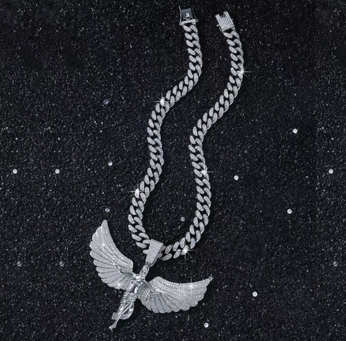 Angel Wing Iced Chain 상품이미지2