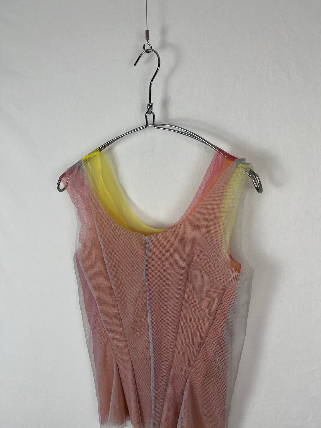 Vintage 매쉬 슬리브리스  상품이미지6