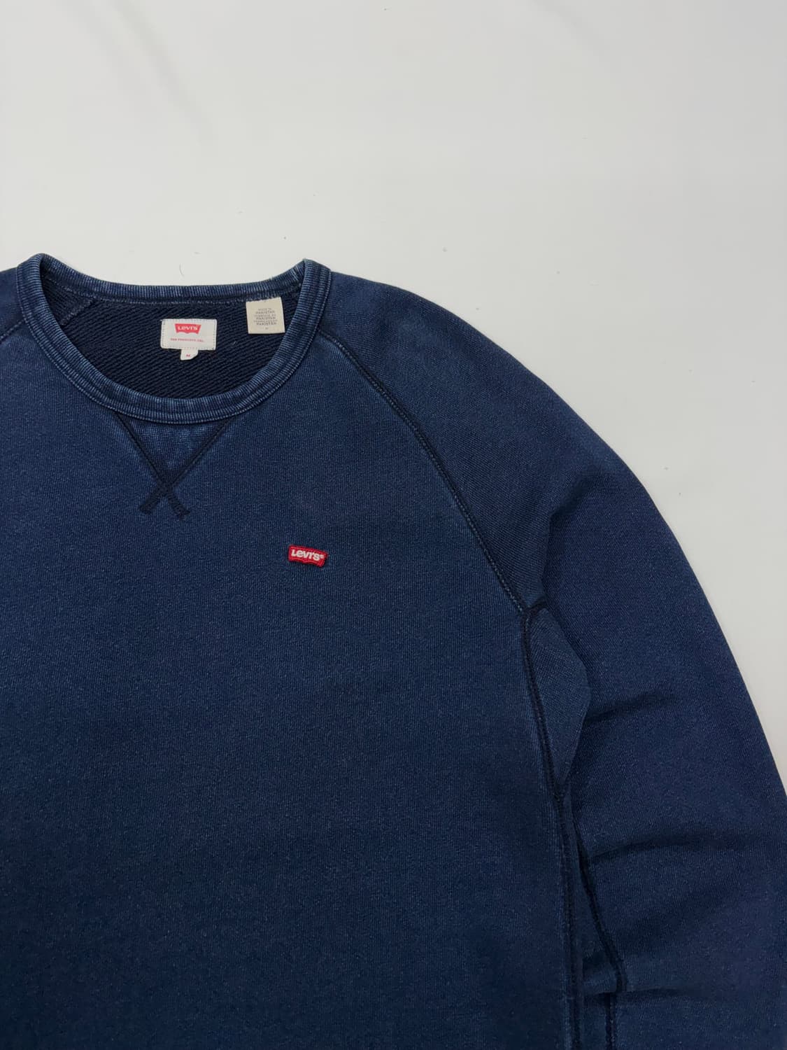 리바이스 데님 스웻셔츠 워싱 맨투맨 상품이미지2
