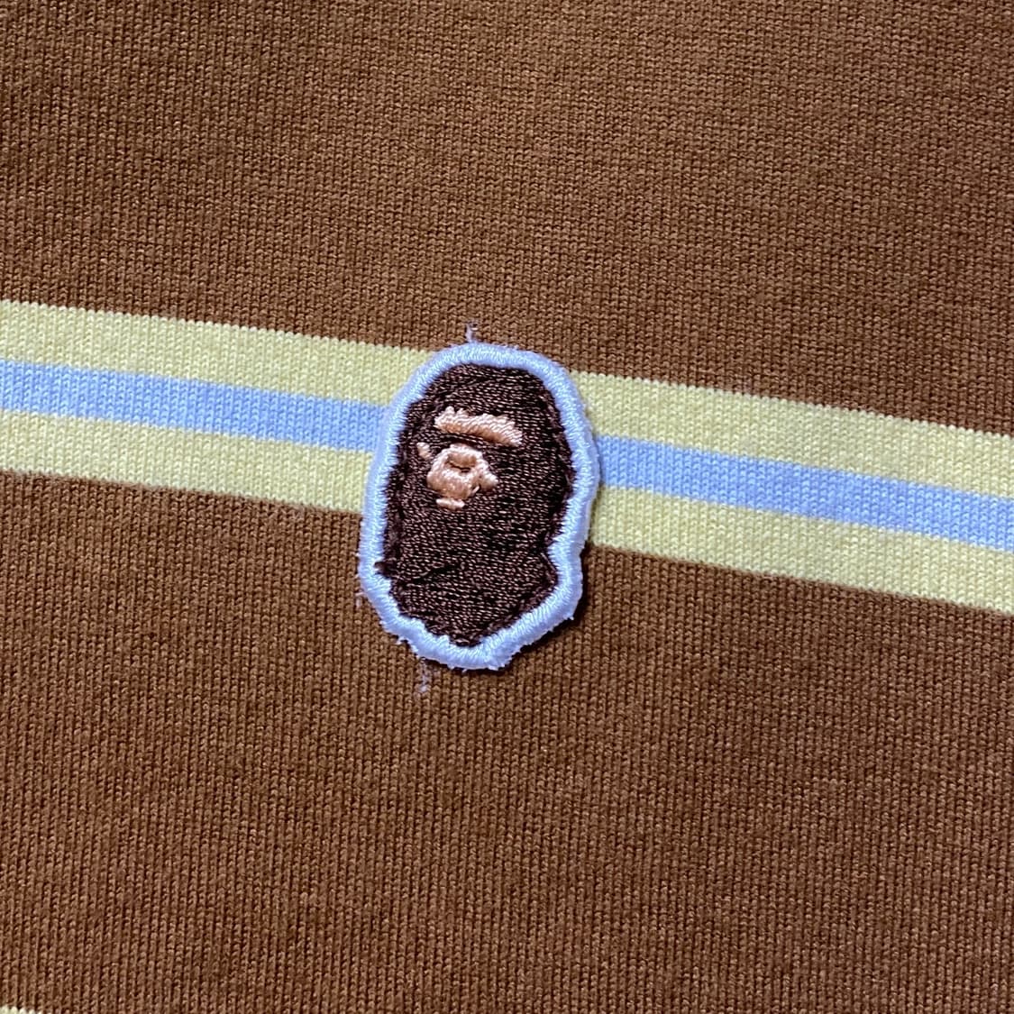 BAPE One Point Stripe Stripe Long Sleeve 상품이미지3