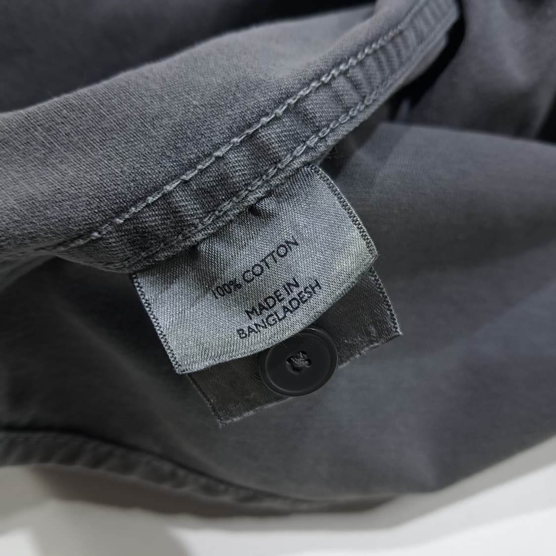 CL926 M 리바이스s 빈티지 워싱 차콜 긴팔 데님 워크 셔츠 상품이미지5
