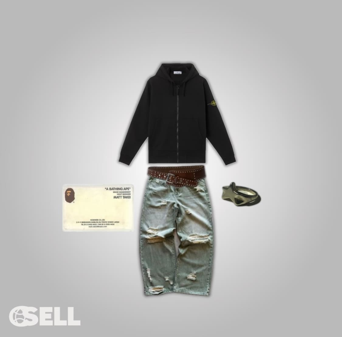 스톤아일랜드 후드집업 상품이미지3