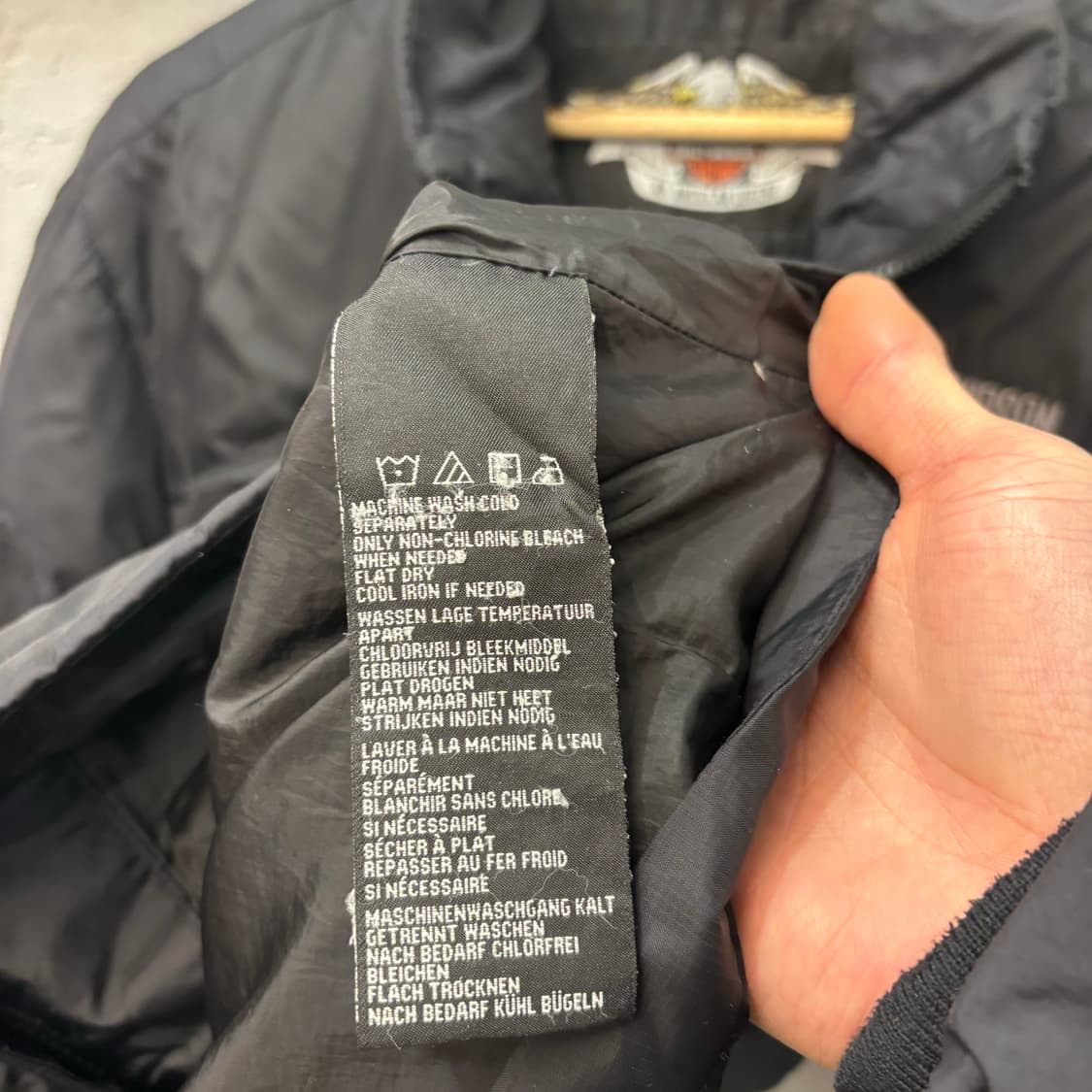 할리 데이비슨 블랙 패딩 자켓 L 상품이미지9