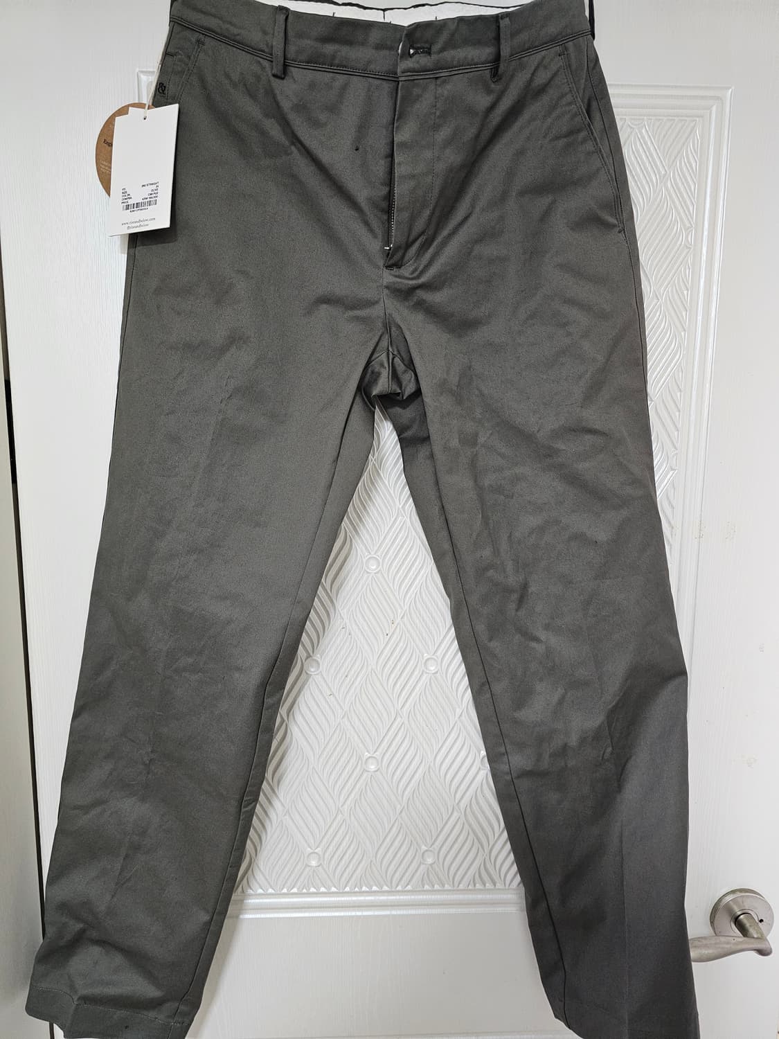 라이즈앤빌로우 26SS 수피마 265치노 올리브색/택포함 새상품 상품이미지4