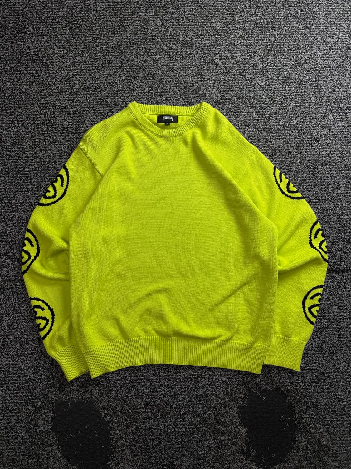 스투시 사이드라인 SS 링크 라임 니트 3941 상품이미지2