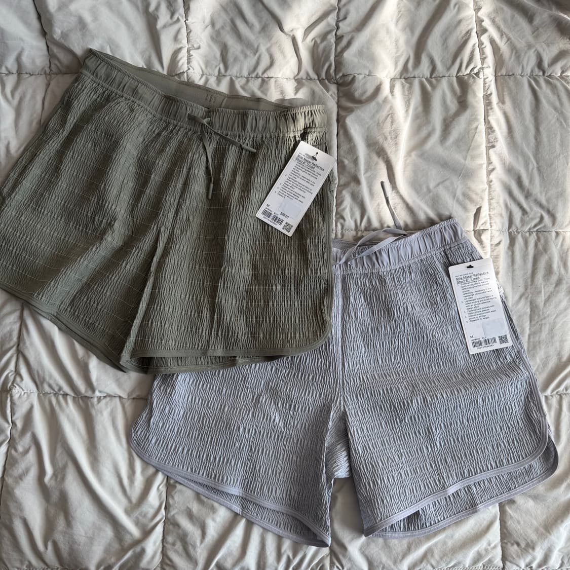 룰루레몬 마일 메이커 리플렉티브 쇼츠 라이너리스 m 새상품 판매합니다. 상품이미지6