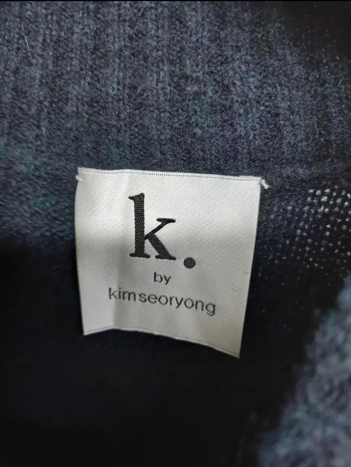 새 K BY 김서룡 추동 알파카블랜 니트 66.77 상품이미지8