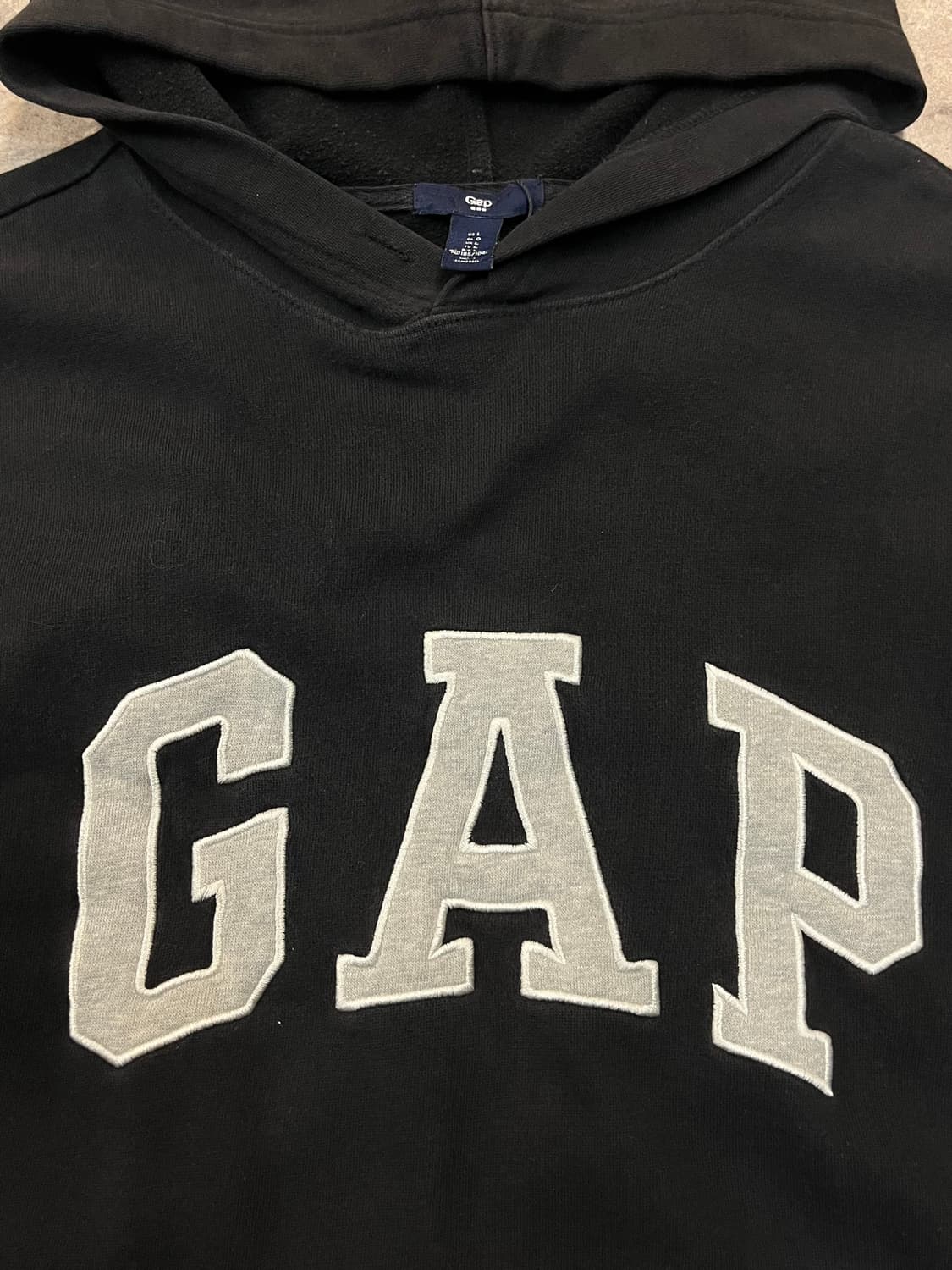 갭 후드티 블랙 L #csz2071 상품이미지6