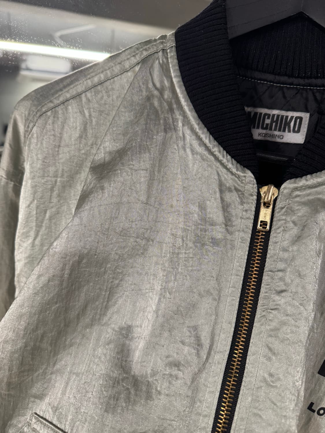 미치코 코시노 런던 스펠아웃 나일론 봄버자켓  상품이미지8