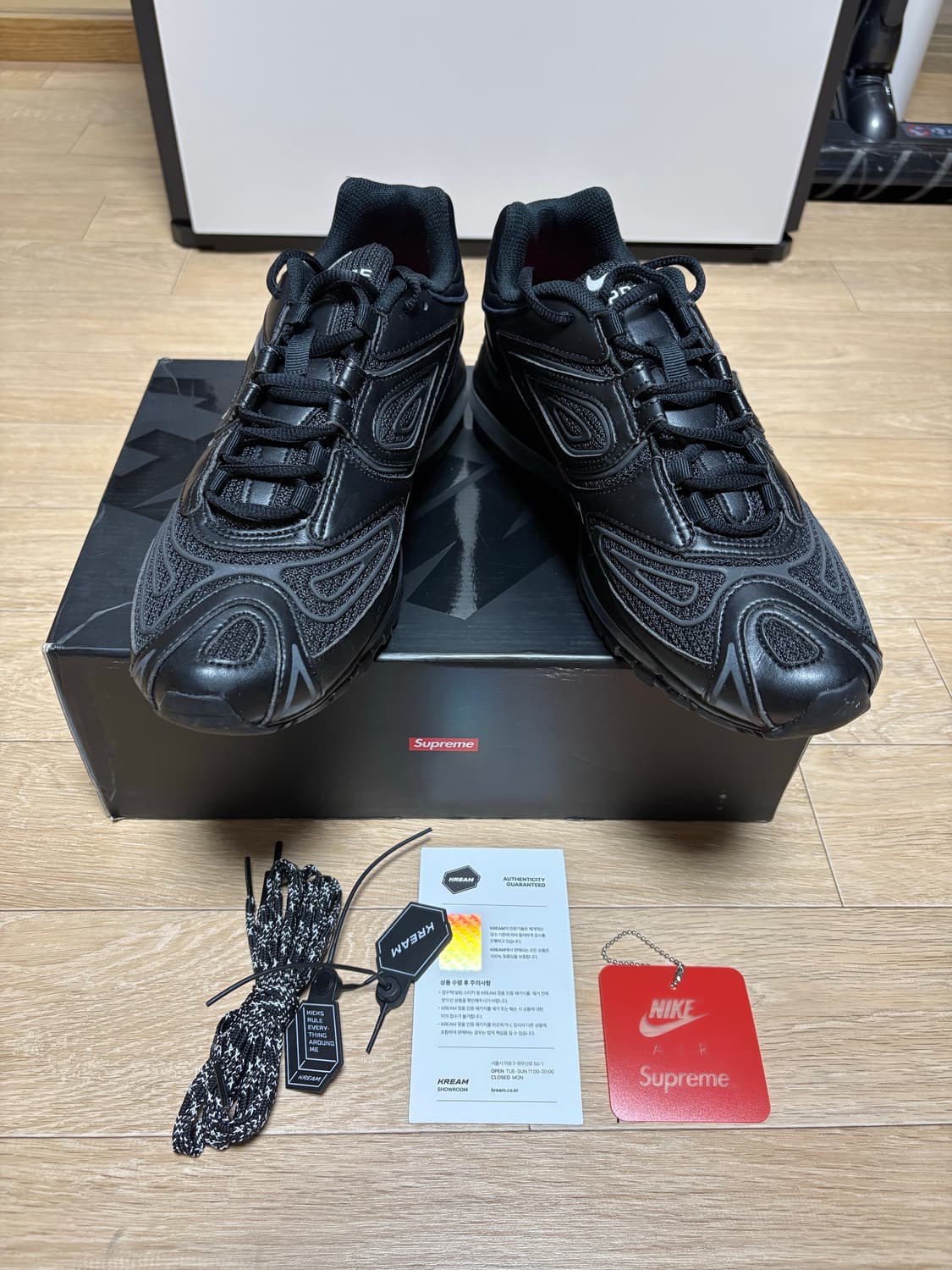 슈프림 에어맥스 98 TL 블랙 280 상품이미지3