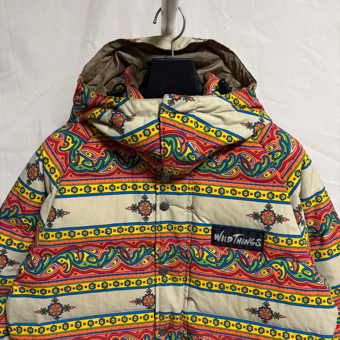 와일드띵스 리버시블 에스닉 페이즐리 구스다운 파카 / M 상품이미지2
