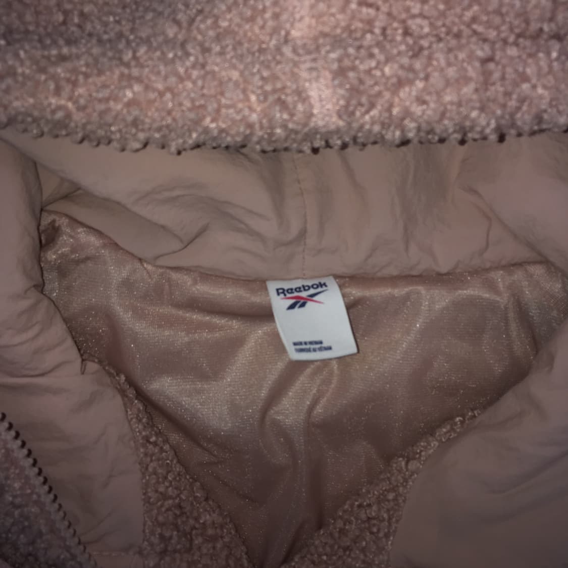 투티/0130 리복 뽀글이 후드 플리스 핑크 상품이미지7