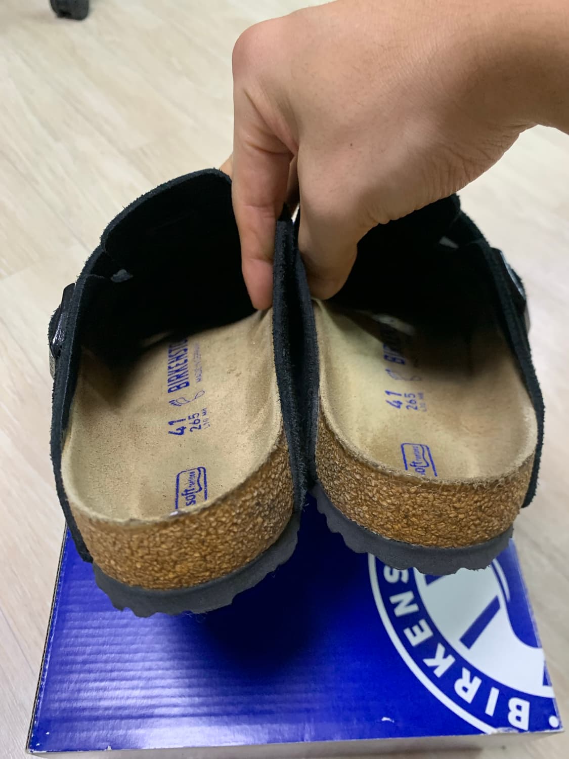 버켄스탁 보스턴 41 블랙 상품이미지4