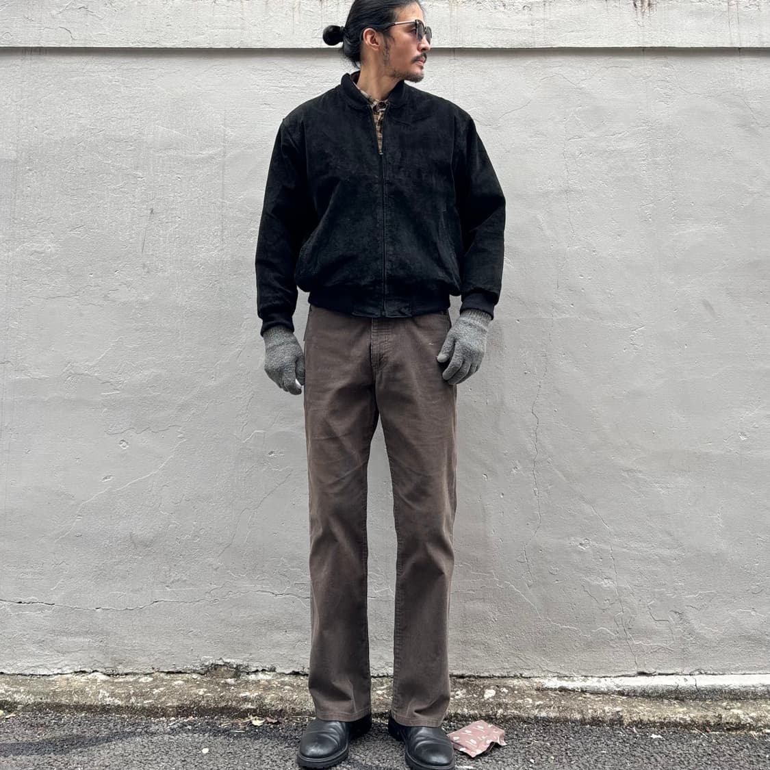 올드 돈피 스웨이드 블루종 자켓 상품이미지9