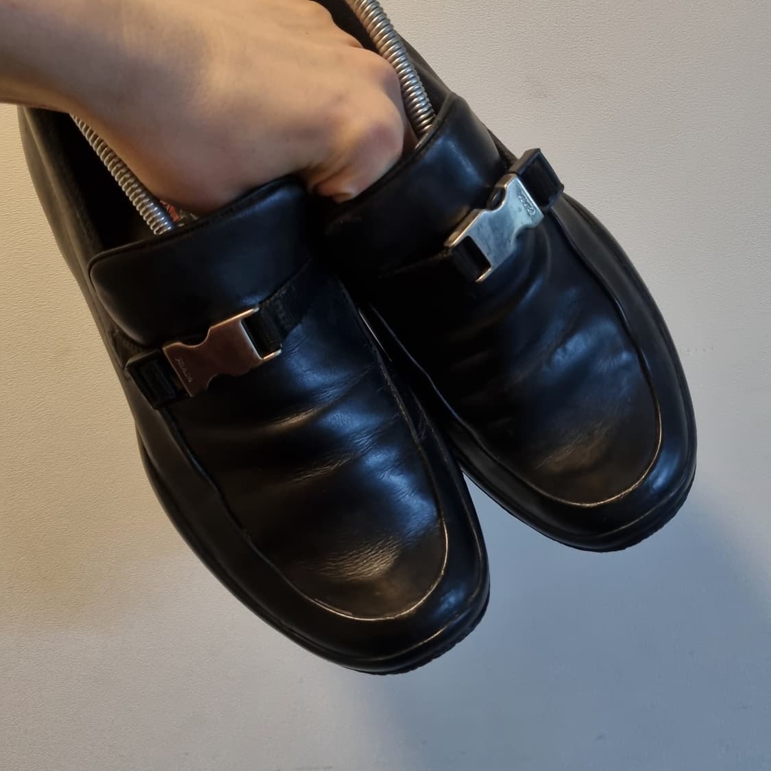 프라다 스포츠 벨트 로퍼 uk 10.5  상품이미지3