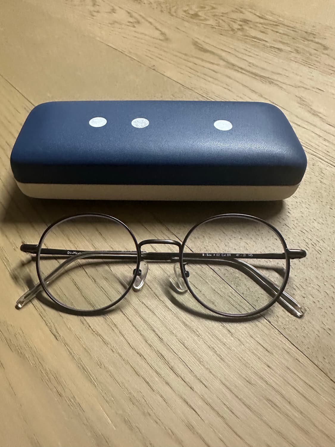 드므앤 라운드 안경 상품이미지1