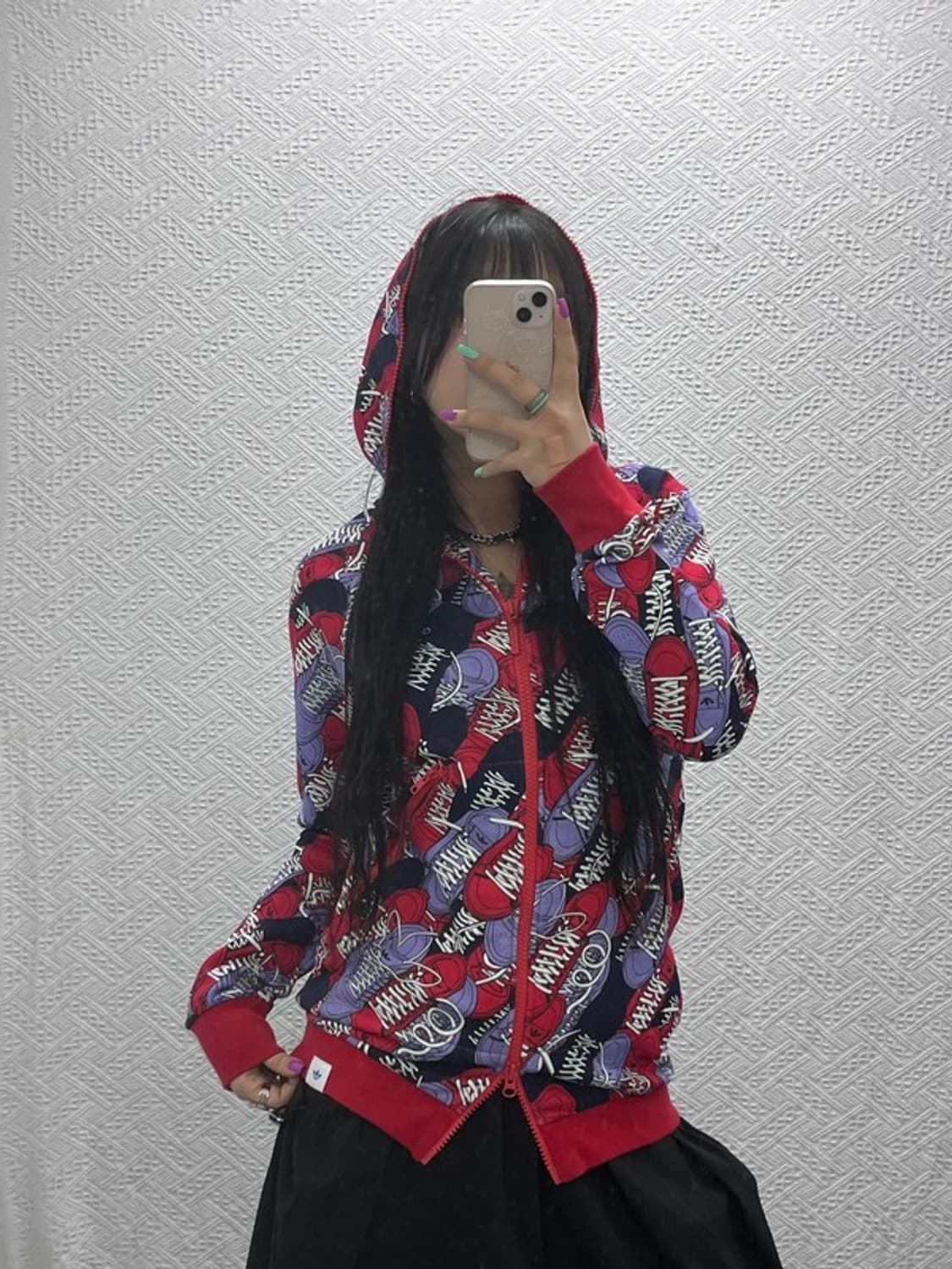 아디다스 희귀 키치 스니커즈 투웨이 져지 집업 100 C07282 상품이미지1