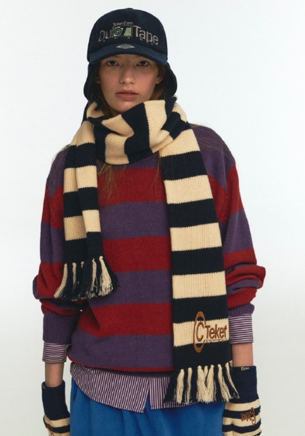 테켓 사진상의 머플러 구매합니다 상품이미지1