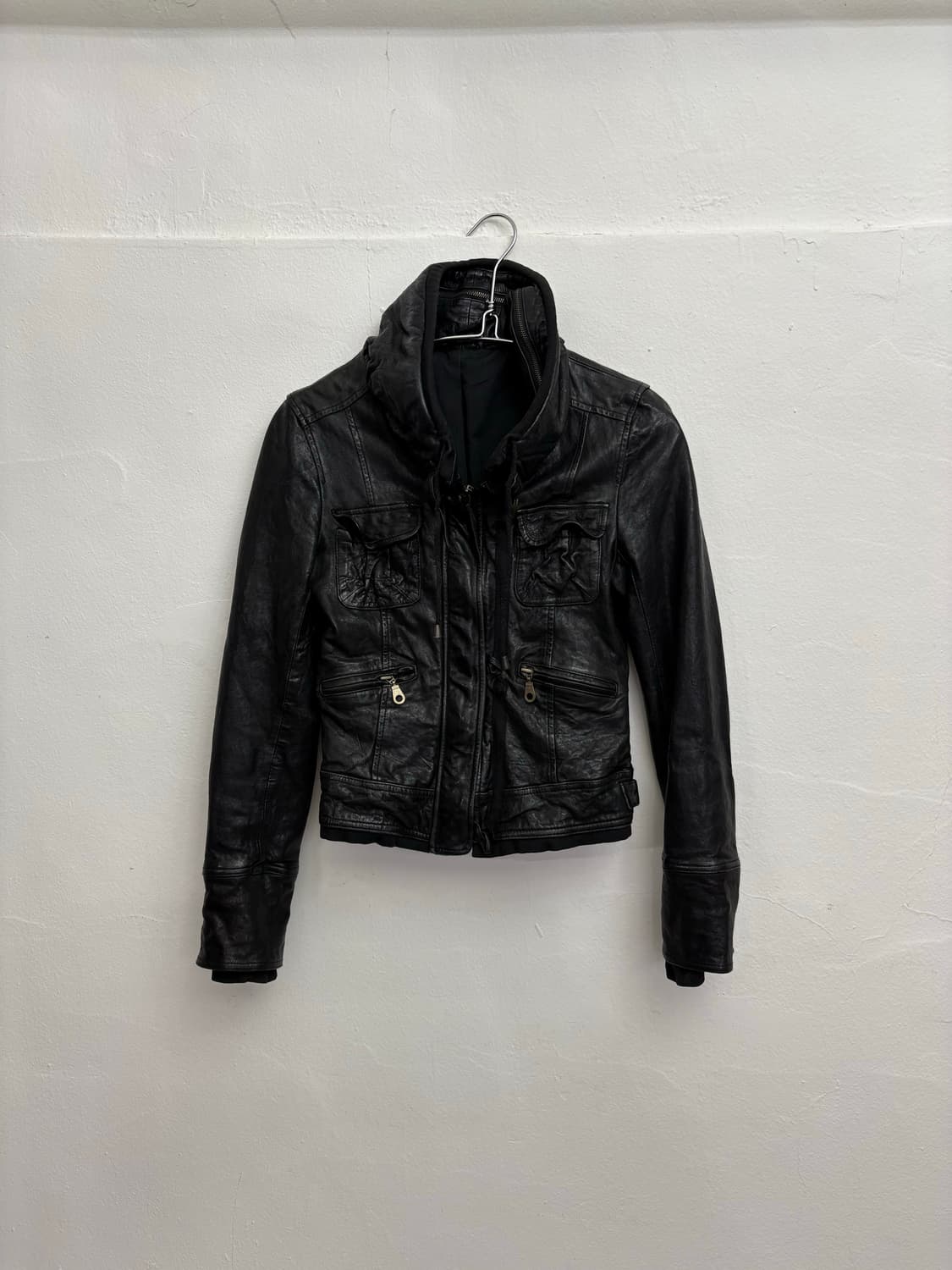 빈티지 가죽 자켓 상품이미지1