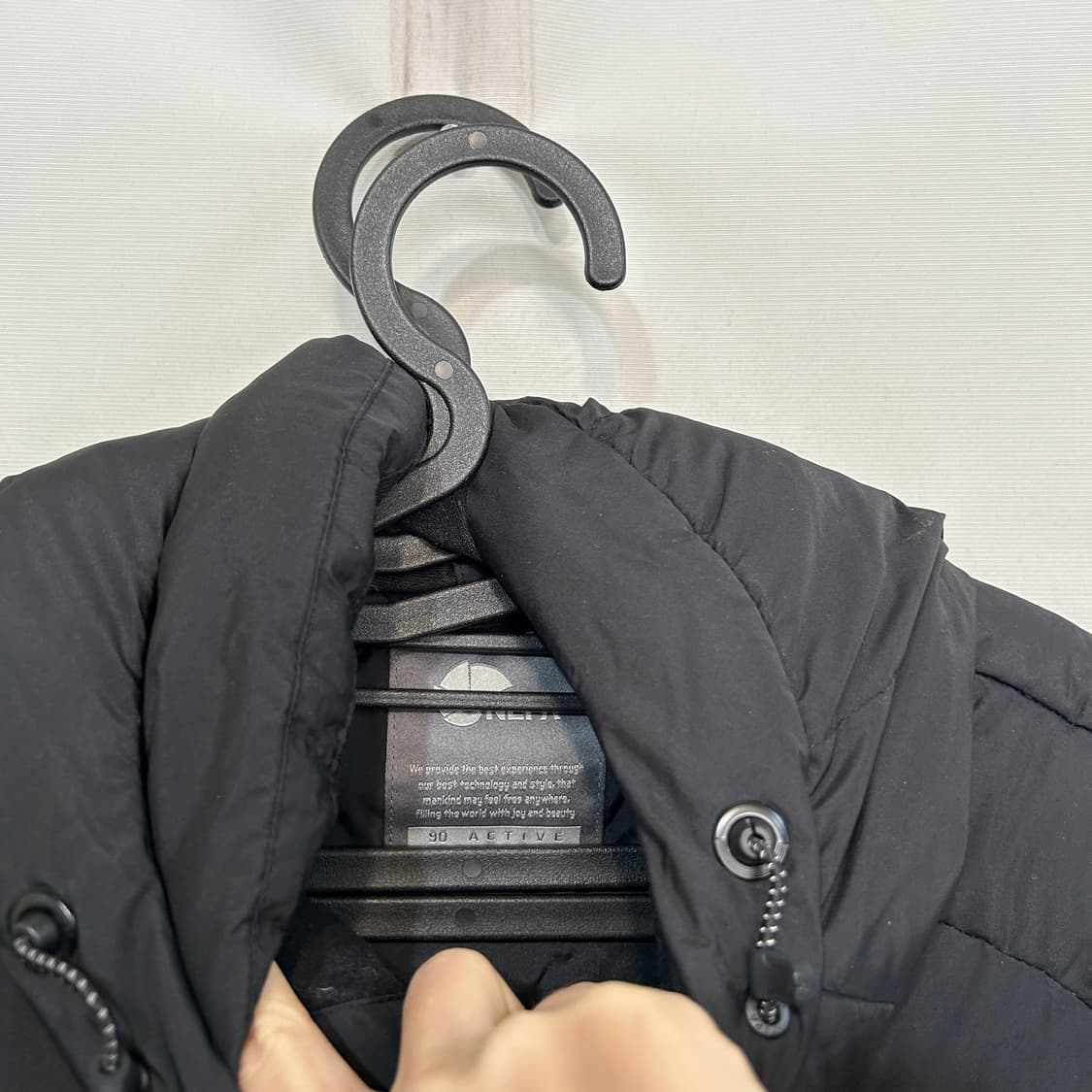 네파 구스다운 롱패딩 90 남녀공용 상품이미지2