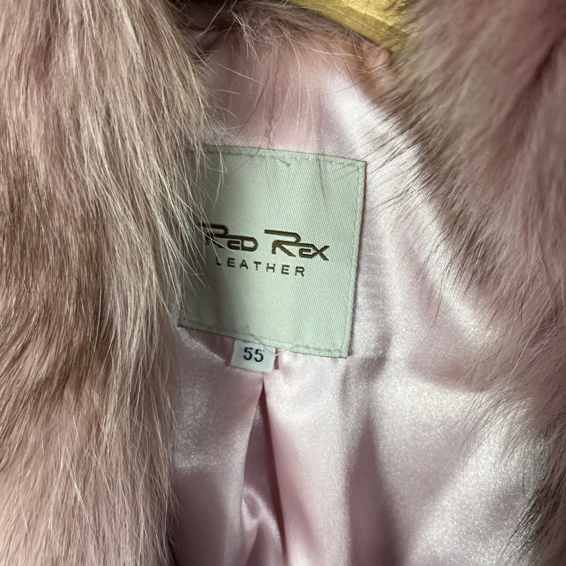 [Red Rex] 레드렉스 폭스퍼 크롭 자켓 상품이미지4