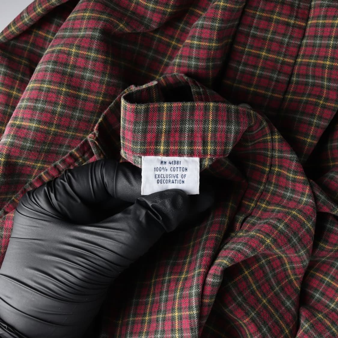 랄프로렌 클래식 타탄 체크 버튼다운 셔츠 S 상품이미지6