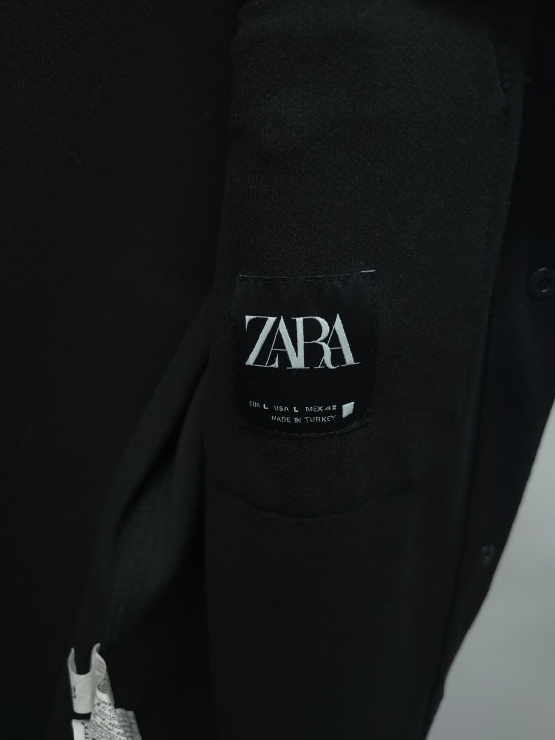 자라(ZARA) 블랙 포켓 오버셔츠 자켓(100) 상품이미지9