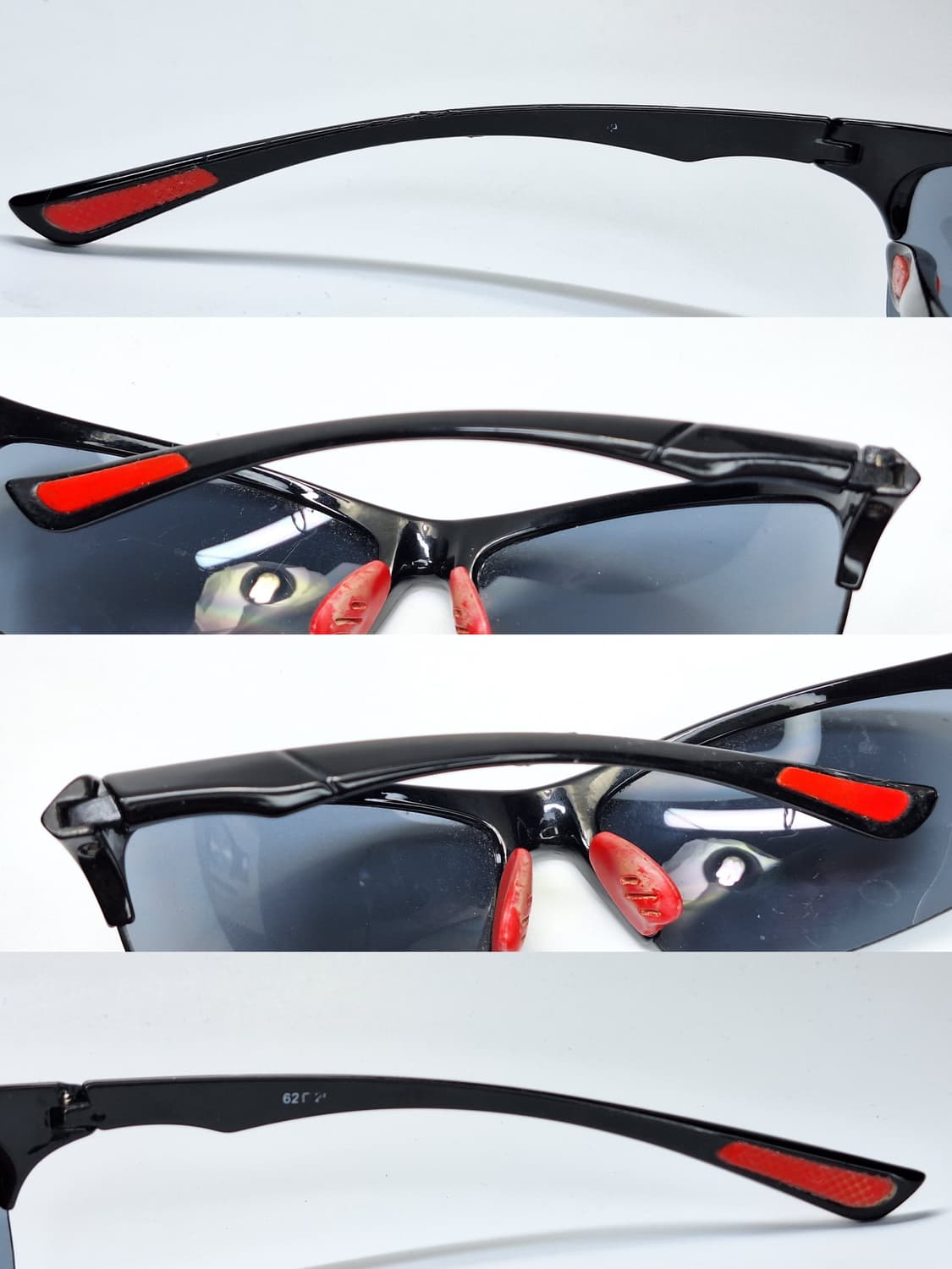 00s 일본 빈티지/랩어라운드 스포츠 선글라스 스포티룩 레트로 클래식 상품이미지9