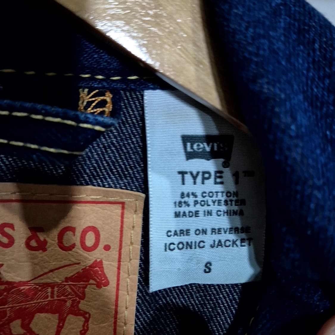 리바이스 TYPE-1 트러커 자켓 상품이미지6