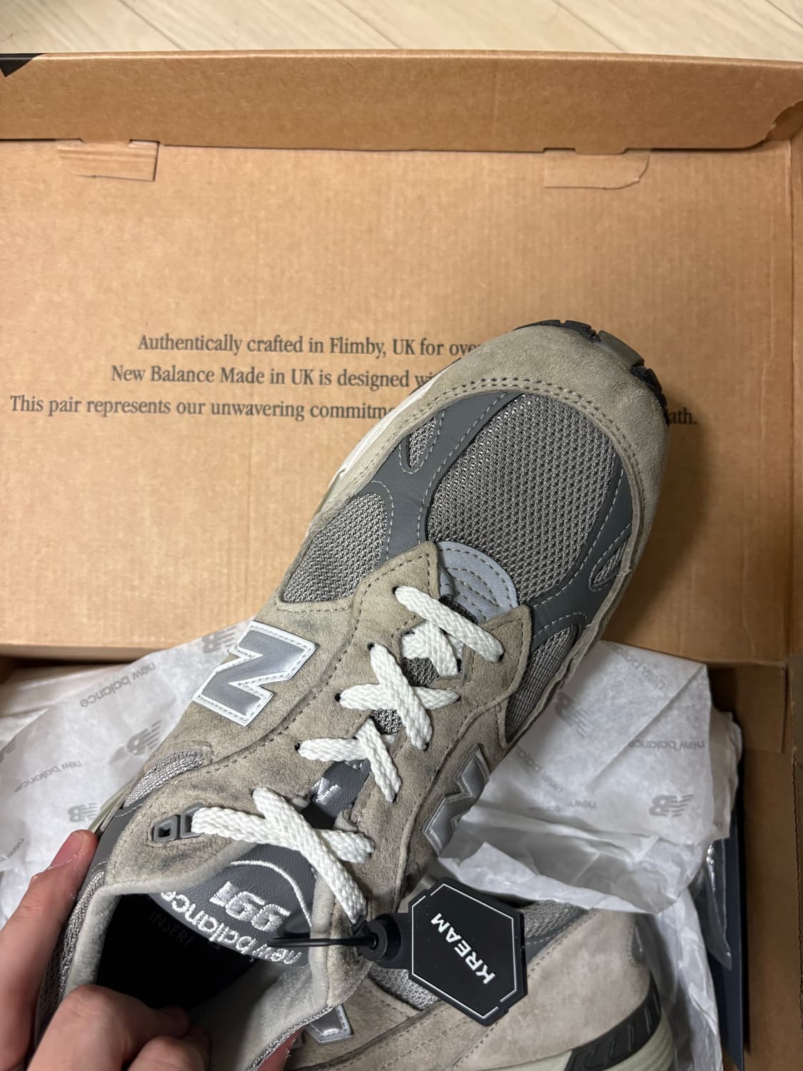 뉴발란스 991 그레이 색상 UK 9.5 상품이미지6
