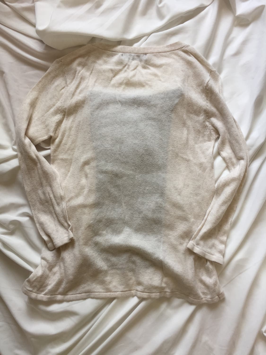 체크 레이스 레이어드 티셔츠 상품이미지5