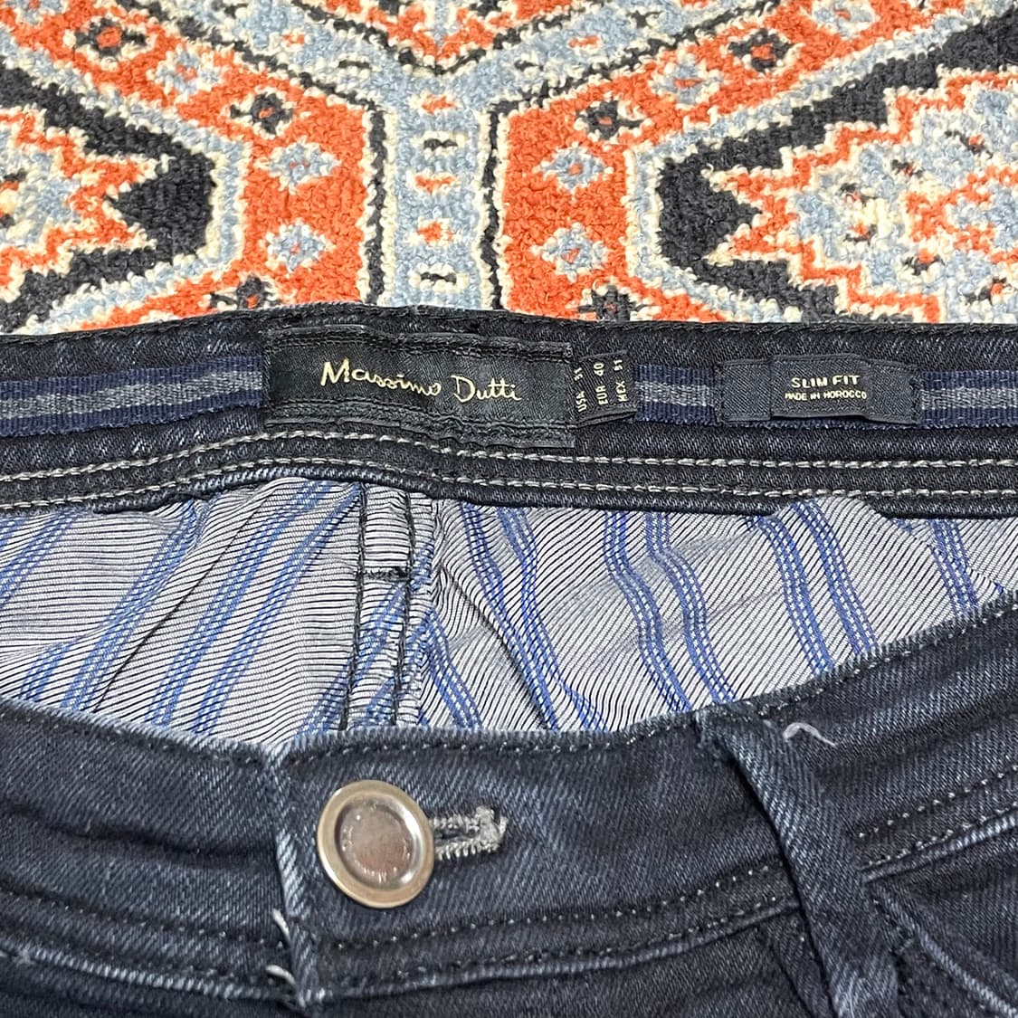 마시모두띠 진청 데님팬츠 남성31 상품이미지3