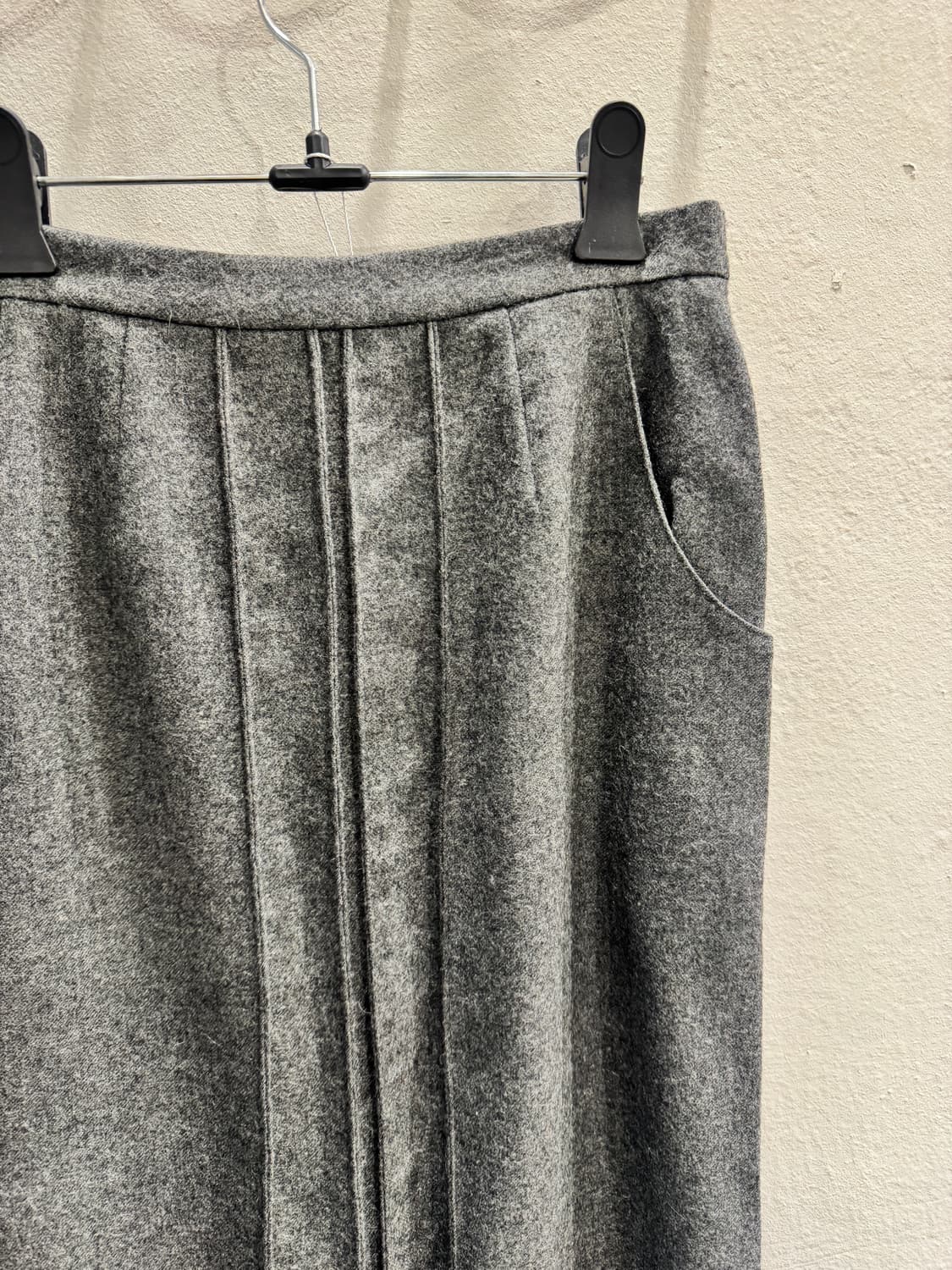 japan vintage 포켓 모직SK 상품이미지3