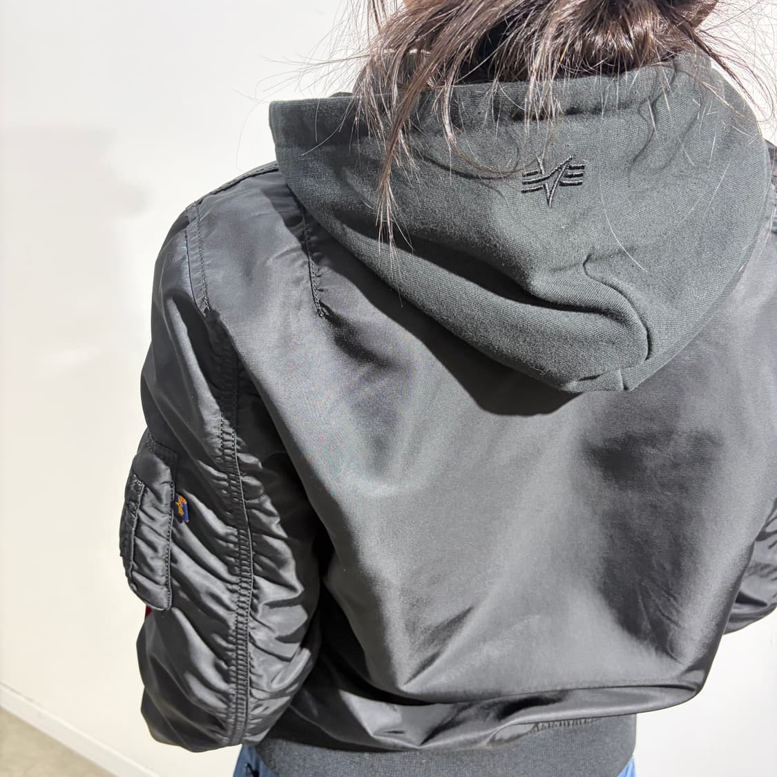 알파인더스트리 후드 ma-1 자켓 상품이미지4