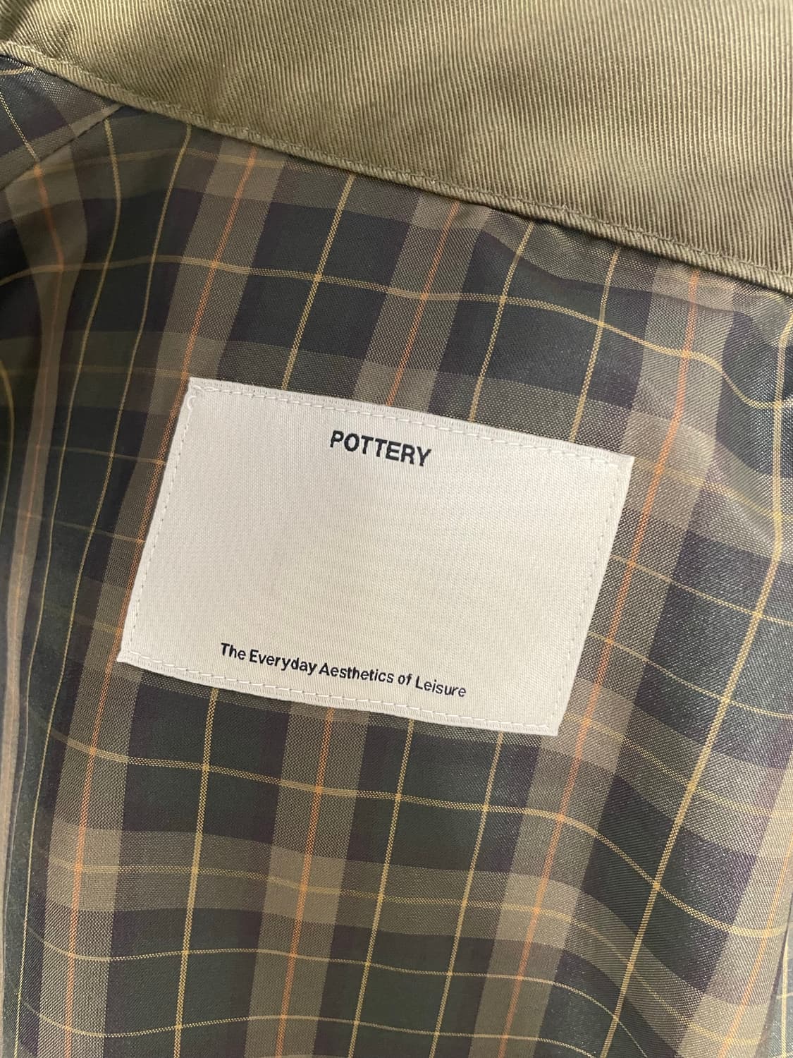 포터리 코튼 해링턴 자켓 상품이미지7