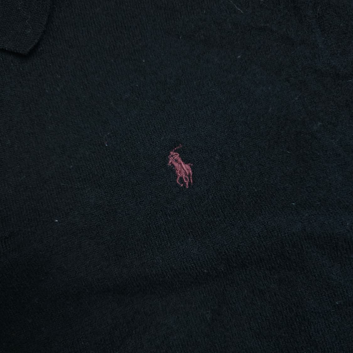 [택포]폴로 램스울 카라 니트 L 상품이미지3