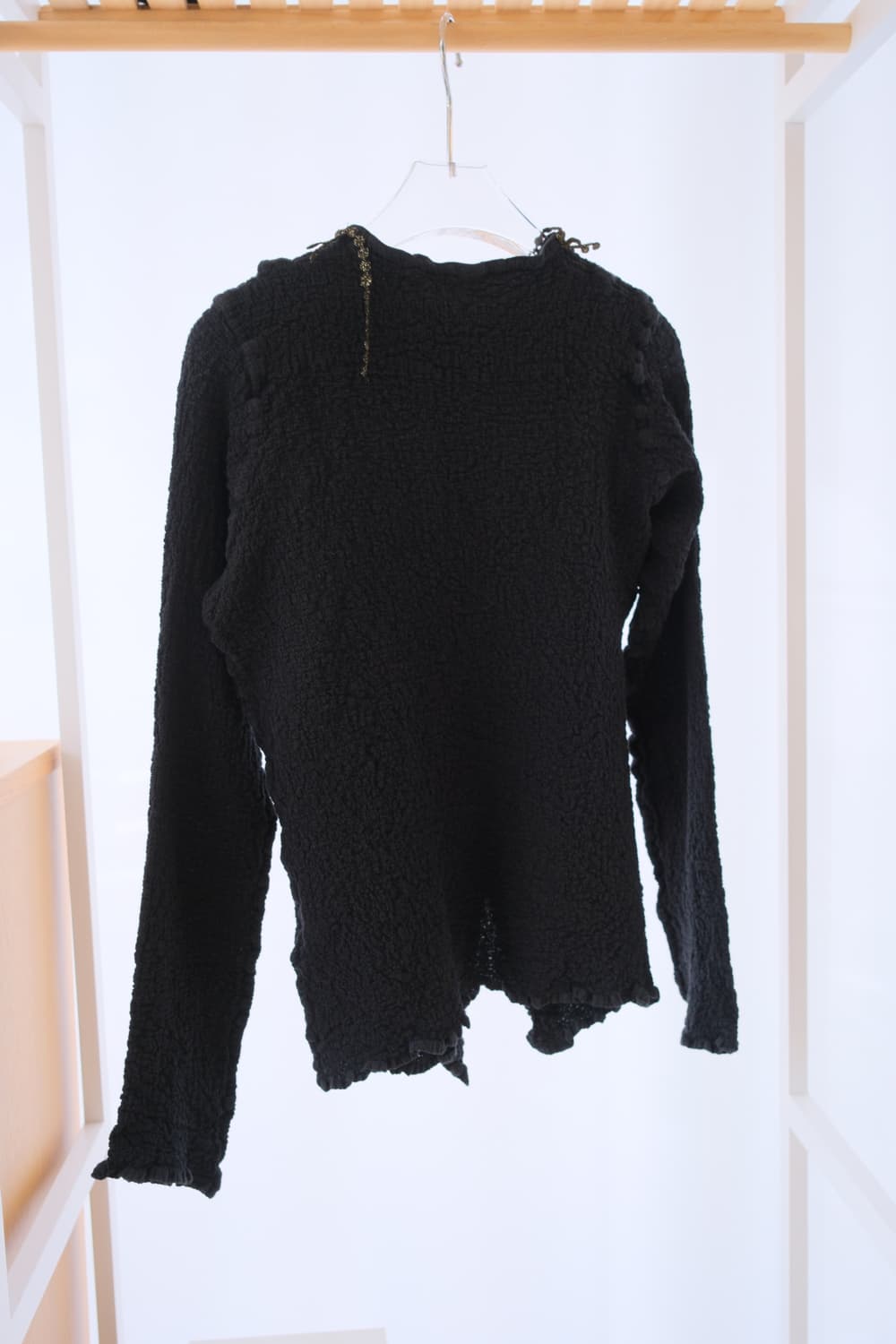 Music note wrinkled cardigan 상품이미지9
