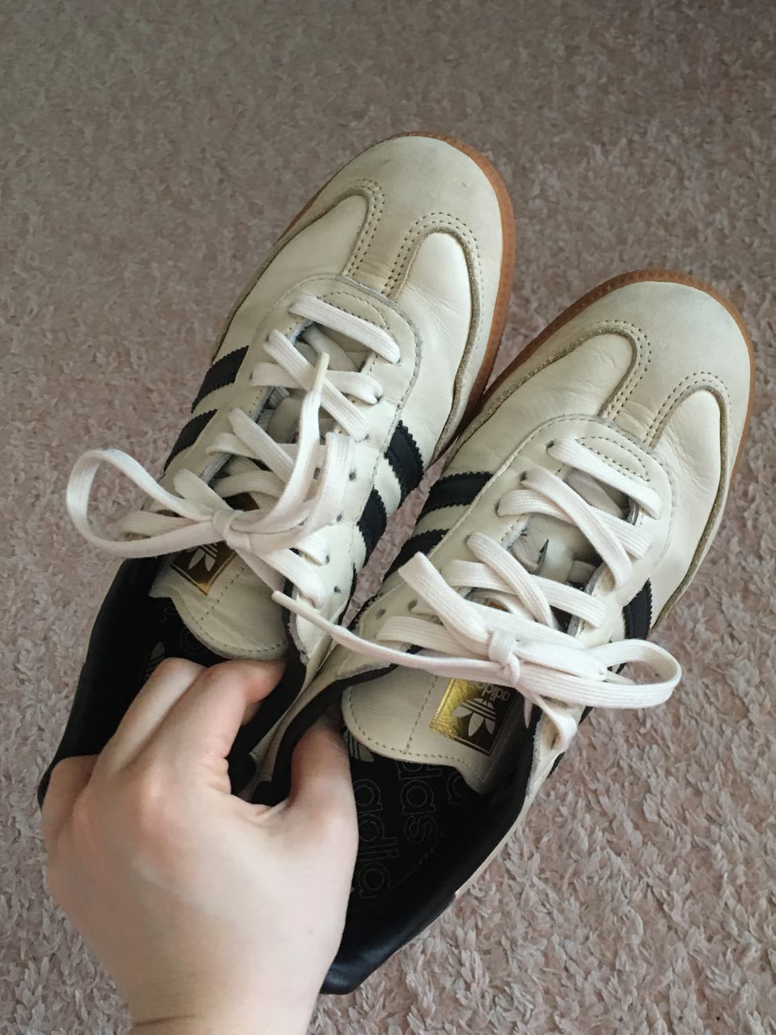 아디다스 삼바 OG 크림 화이트  상품이미지2