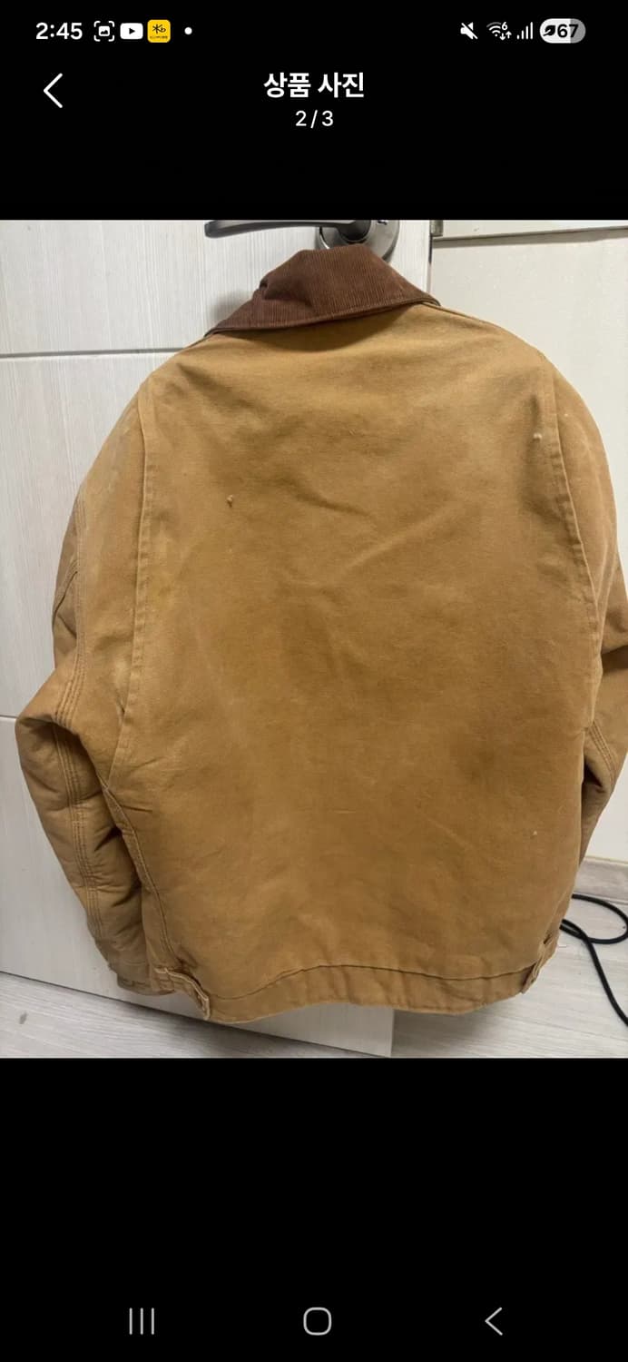 칼하트 디트로이트 자켓 j01 s~m사이즈 상품이미지4