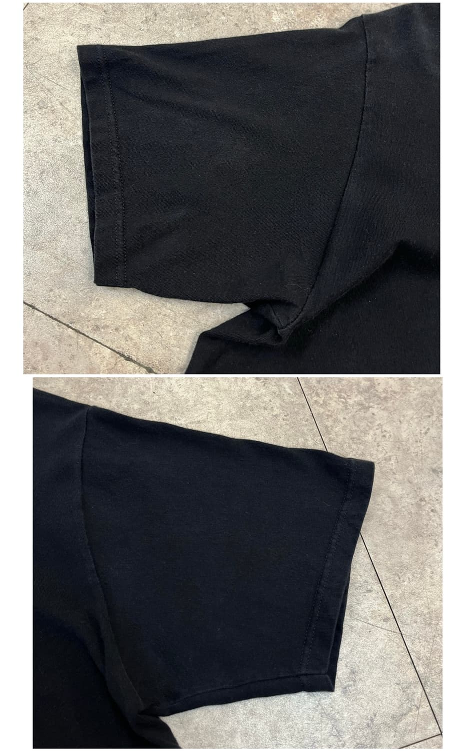 스투시 베이직 로고 반팔티 블랙 M #csz4126 상품이미지6