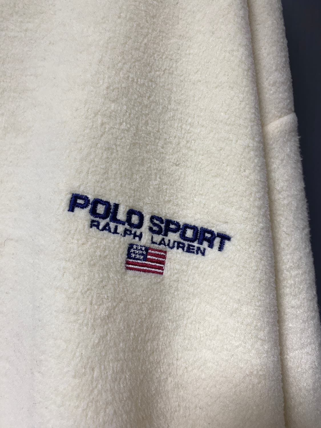 폴로스포츠 올드스쿨 아노락 후리스 상품이미지4