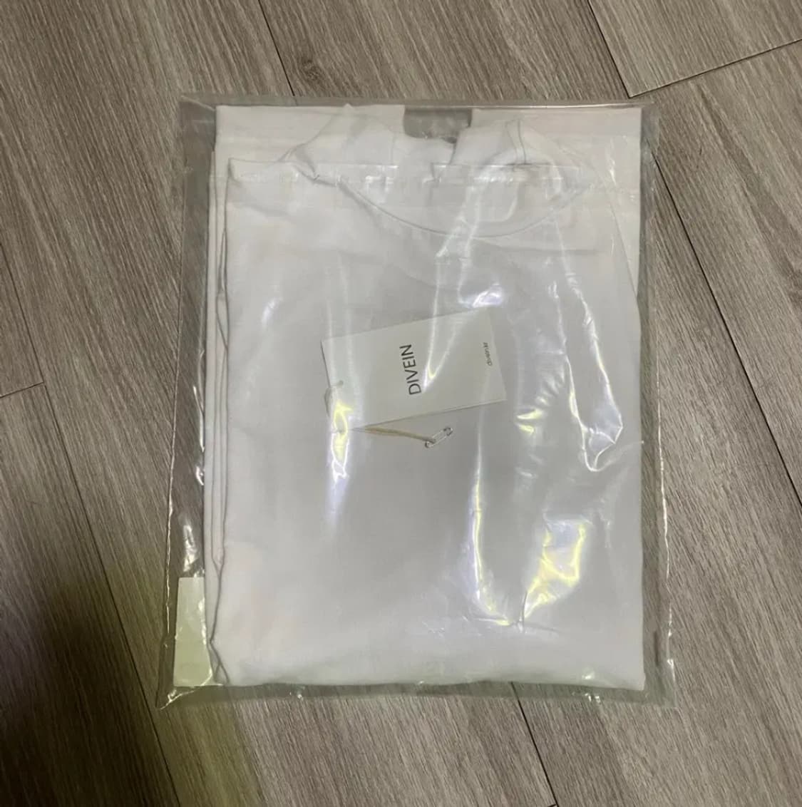 다이브인 유니폼 모크넥 화이트 1(95)사이즈 상품이미지2