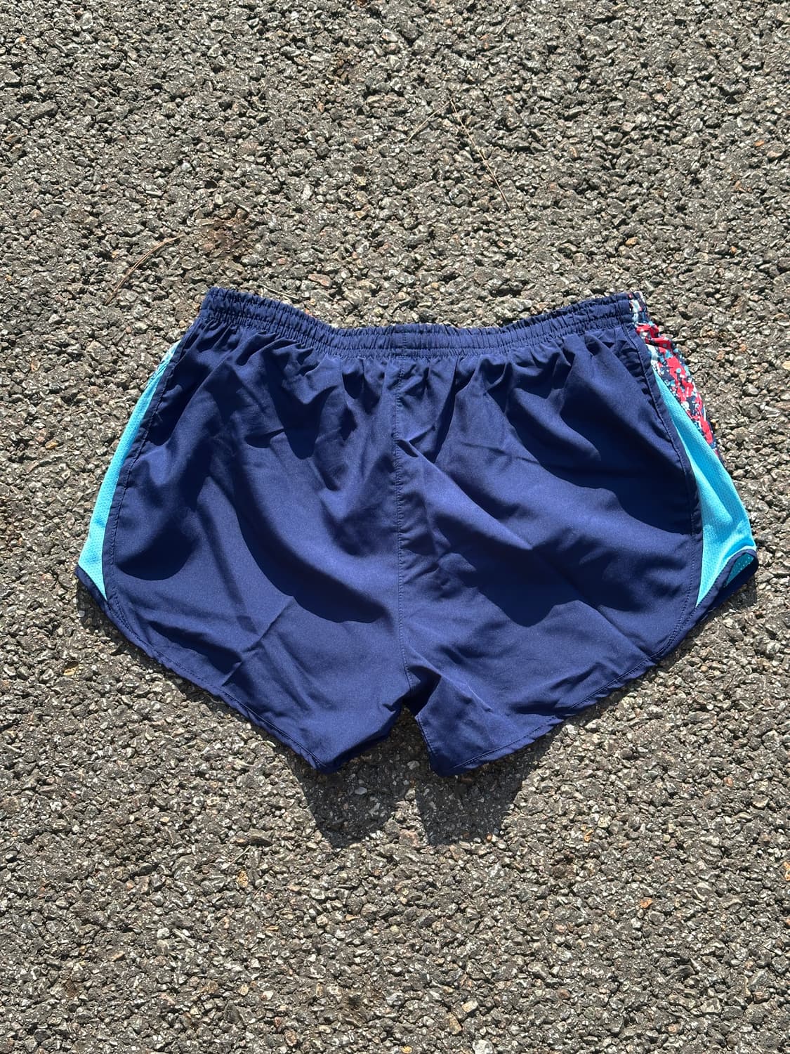 [S] 나이키 여성 네이비 사이드 멀티 러닝 쇼츠 반바지 상품이미지6