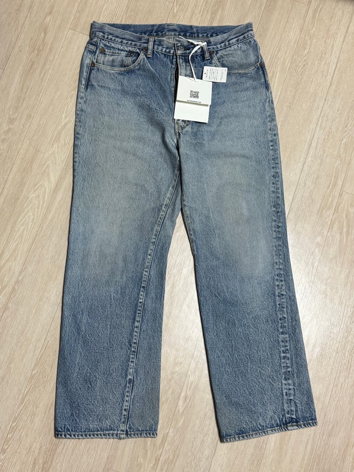 캡틴선샤인 스케이트슈컷 인디고 빈티지 워시드 데님 새제품 상품이미지1