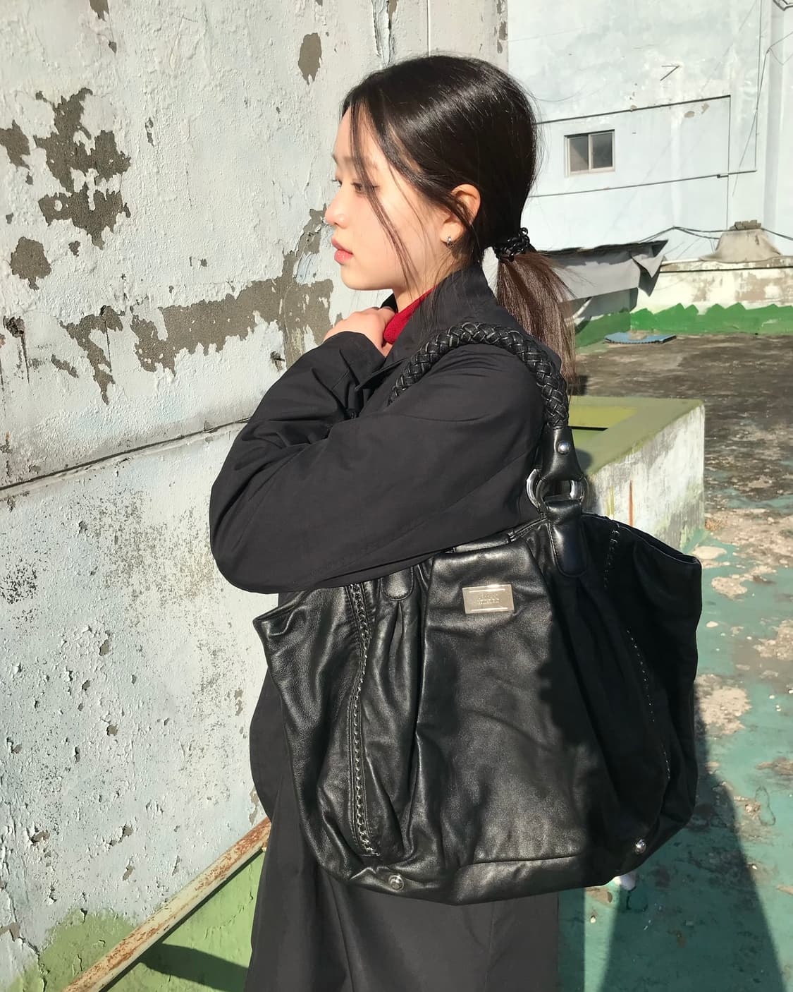 ARMANI COLLEZIONI 양가죽 숄더백 상품이미지1